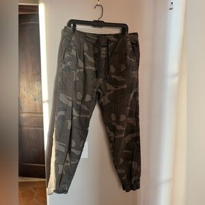 Iron Co Camo Jogger Pants XL Athleisure Streetcore Military Utility Lounge Style